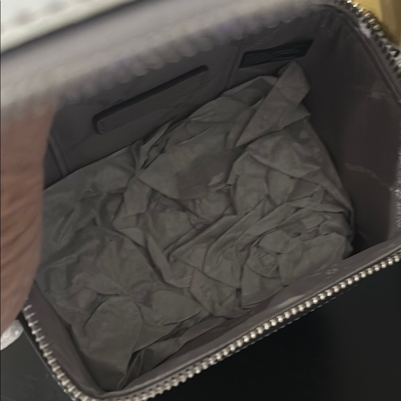 Michael Kors Silver and White Cosmetic Bag - Picture 8 of 10